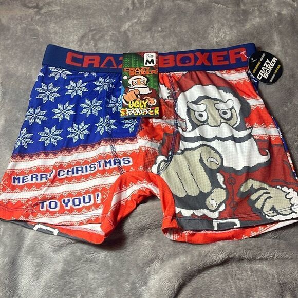 NWT ugly Christmas boxers medium - Picture 1 of 6